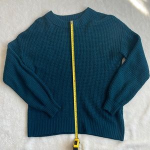 American Eagle Women's Knit Blue Sweater